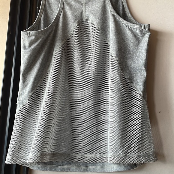 SHEIN size S grey racerback t-shirt top - Picture 6 of 7